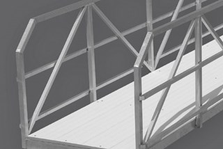 Various Dock Handrail Options